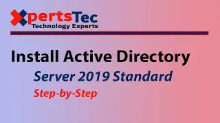 How to install Active Directory in Windows Server 2019.