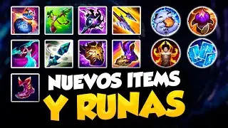 ⭐ ASÍ son los NUEVOS ITEMS y NUEVAS RUNAS - League Of Legends 2024