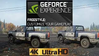 NVIDIA Game Filter 2021: SnowRunner (4K Ultra Preset on GTX1080ti 11gb)