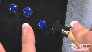 Setting a Cabochon with a Bezel Roller and Burnisher