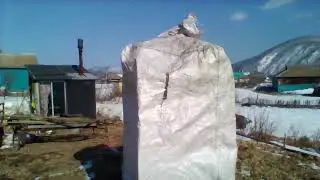 Коптилка из мешка.Часть 1.Лайфхак.