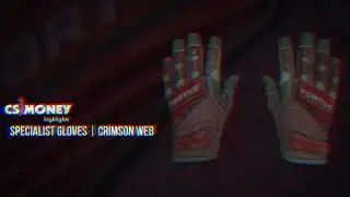 CS:GO | Specialist Gloves - Crimson Web