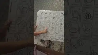 Домик раскраска. Как собрать Домик раскраску.