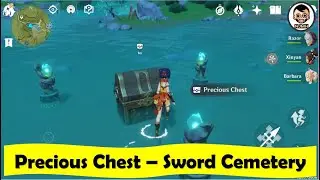 Get Precious (Seelie) Chest Near the Tri-Seal at the Sword Cemetery | Genshin Impact