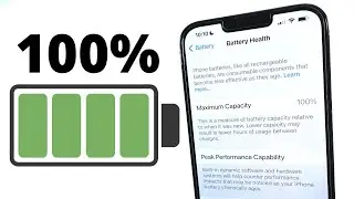 How To Maintain 100% iPhone Battery Health