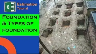 Types of foundation| Foundation | Types of Footing | Building foundation | Footings and Foundations