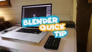 BLENDER QUICK TIP - Connect a windows numpad to Apple macbook osx