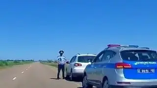 Беспричинная остановка ТС. Шуганул. Костанай. Тарановское.
