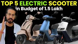 TOP 5 ELECTRIC SCOOTER IN 1.5 LAKH | Top 5 EV in india | by Abhishek Moto