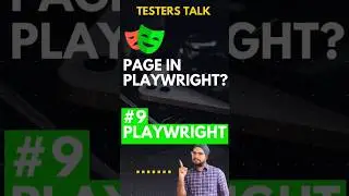 #9 What is Page in Playwright? |Playwright Automation Tutorial #playwright #testing #e2e