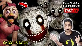 CHICA is the SCARIEST in SECURITY BREACH ? FIVE NIGHTS AT FREDDY'S Part 14 Horror Story Hindi