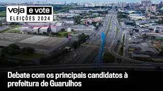 VEJA promove debate com os principais candidatos à prefeitura de Guarulhos