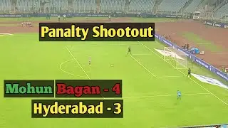 Mohun Bagan Vs Hyderabad panalty shoots isl semifinal 2023. #Isl#MohunBanganHydrabad#YBK#highlights