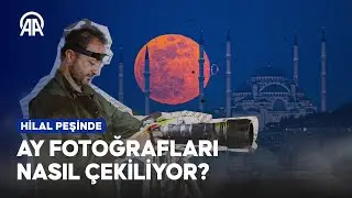 Ay fotoğrafları nasıl çekiliyor? | Hilal peşinde 🌙