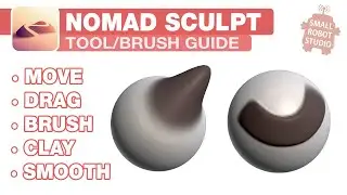 Nomad Sculpt: Move, Drag, Brush, Clay and Smooth