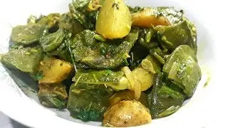 খুবই মজাদার শিম আলু ভাজি ॥shim bhaji recipe॥how to make sobji bhaji