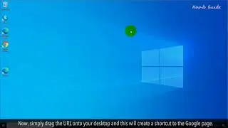 How to add a Google shortcut to your Desktop