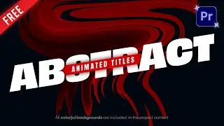 Animated Titles for premiere pro