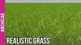 How to create anything in ArchiCAD: Realistic Grass