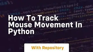 how to track mouse movement in python