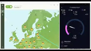 【TunnelBear VPN】Review Sweden Speed Test ☑️️️️