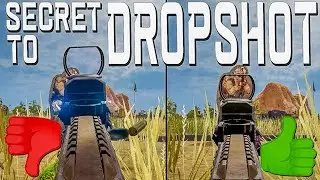 THE SECRET TO DROPSHOTS IN PUBG - Learn this pro-level technique!