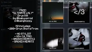[FREE DRUM KIT] DESTROY LONELY 