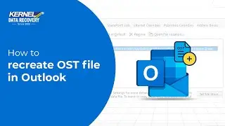 How to recreate OST file in Outlook