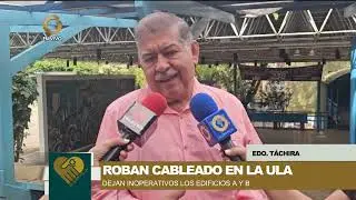 El Solidario | NotiSolidario | Omar Pérez Díaz: Roban Cableado en la ULA, Edo. Táchira