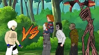 Habib VS Chucky, Killer, Sirenhead, It, Jason