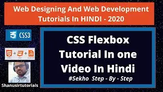 CSS Flexbox Tutorial in One Video in Hindi