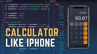 Web Programming - Coding IOS (IPhone) Calculator Using Javascript