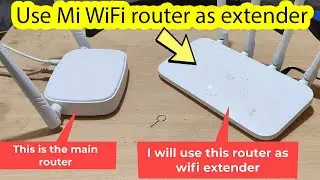 How to use Mi Router 4C as repeater