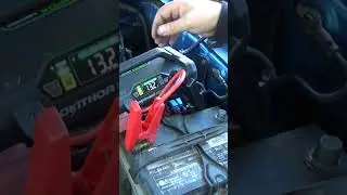 LokiThor JA3000 Jump Pack Cranking Engine with Battery Disconnected. 