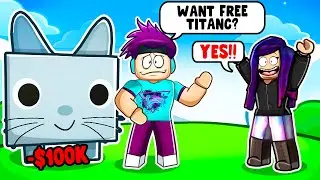 I Got A Titanic Classic Cat, Only To Give It Away To Terabrite Games (Pet Sim 99)