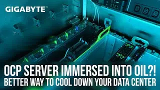 GIGABYTE’s One Stop Solution—Single-phase Immersion Cooling 18OU OCP Tank