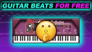 How To Make A SadBoy Guitar Beat In FL Studio Using FREE PLUGINS🤯😈FL Studio Guitar Beat Tutorial