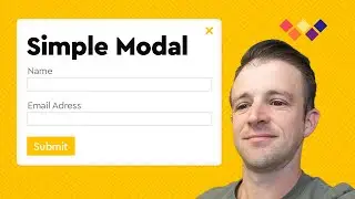 Simple Popup Modal in Webflow in 9 Minutes