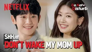 Jung Hae-in & Jung So-min's ASMR Interview is chemistry in motion | Love Next Door | Netflix