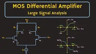 MOSFET - Differential Amplifier (Large Signal Analysis)