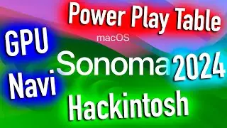 КАК СОЗДАТЬ POWER PLAY TABLE ДЛЯ GPU NAVI В HACKINTOSH | 2024 | - ALEXEY BORONENKOV