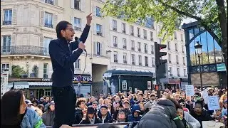 🔵 ZOOM SUR // Déclaration de Ritchy Thibault contre les violences policières/contre l'islamophobie