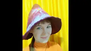 Шапка для бани за час своими руками. Ускоренный процесс. Валяние из шерсти.