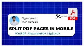 How to Split PDF Pages Into Separate Files in Mobile