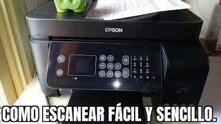 Epson L5190 Como escanear facil y sencillo