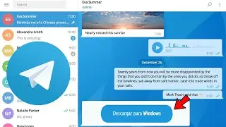 Cómo usar Telegram en tu PC o Laptop Windows / Con o sin celular 💌