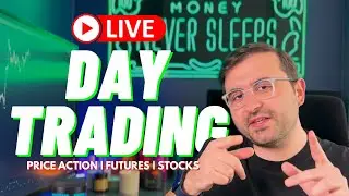 🔴LIVE DAY TRADING! [PRICE ACTION + ORDER FLOW]