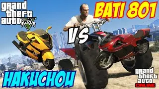 GTA 5 - Hakuchou Vs Bati 801 | #93 (GTA V)