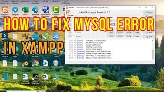 How to Fix MySQL Error in Xampp: Easy Step-by-Step Guide