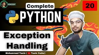Exception Handling ❤️ | Complete Python Course 🔥| Lecture 20